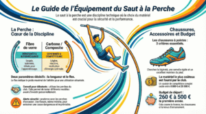 Equipement pour le saut à la perche